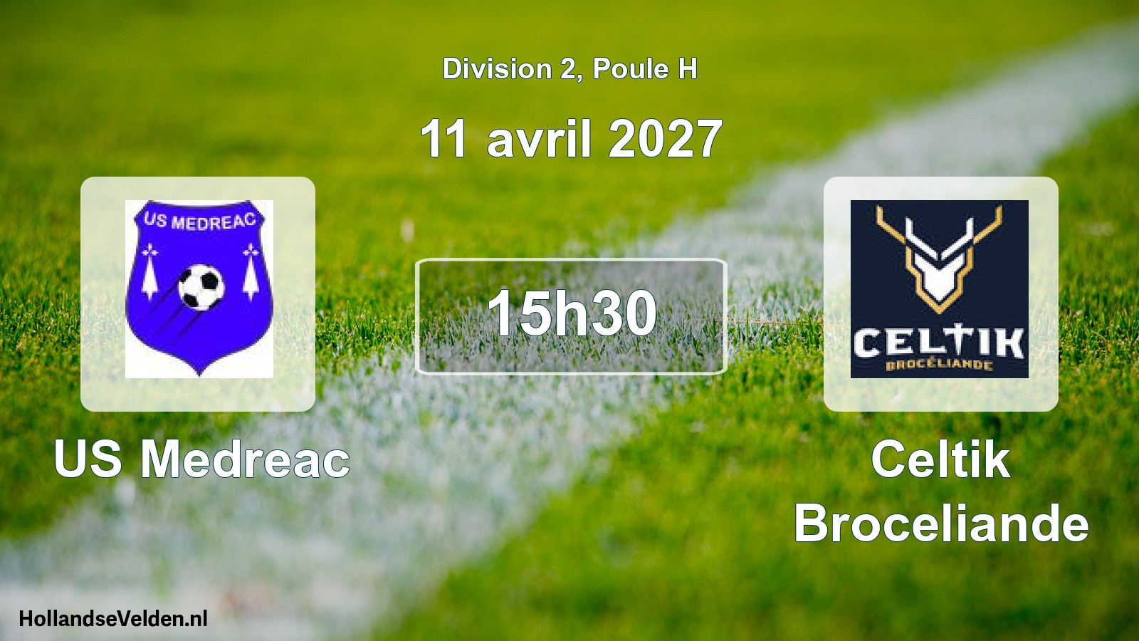 Scheduled Match: US Medreac - Celtik Broceliande (11 April 2027)