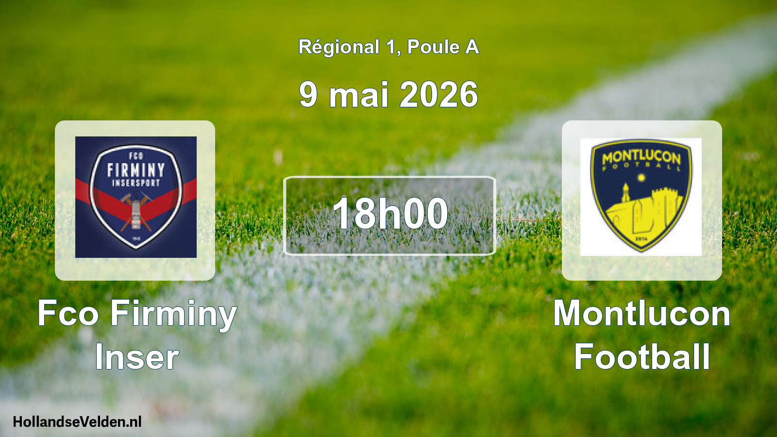 Scheduled Match: Fco Firminy Inser - Montlucon Football (9 May 2026)