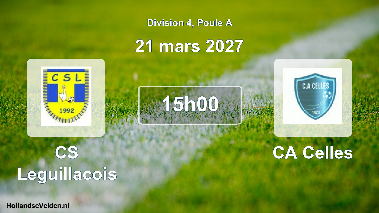 Scheduled Match: CS Leguillacois - CA Celles (21 March 2027)