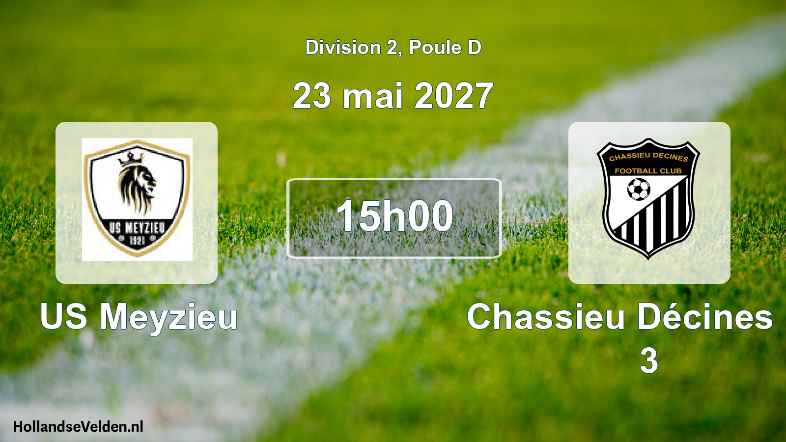 Scheduled Match: US Meyzieu - Chassieu Décines FC 3 (23 May 2027)