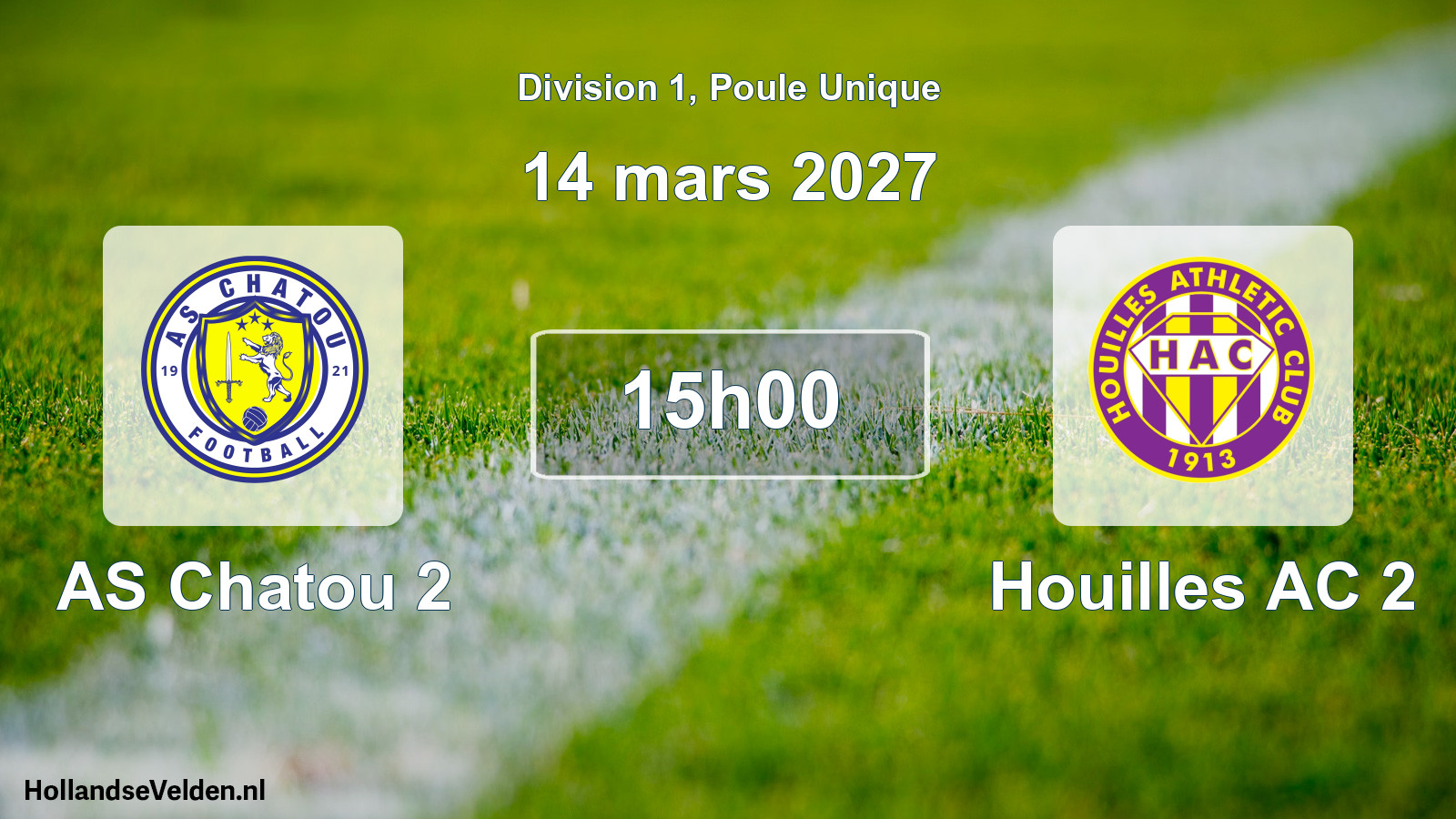 Scheduled Match: AS Chatou 2 - Houilles AC 2 (14 March 2027)