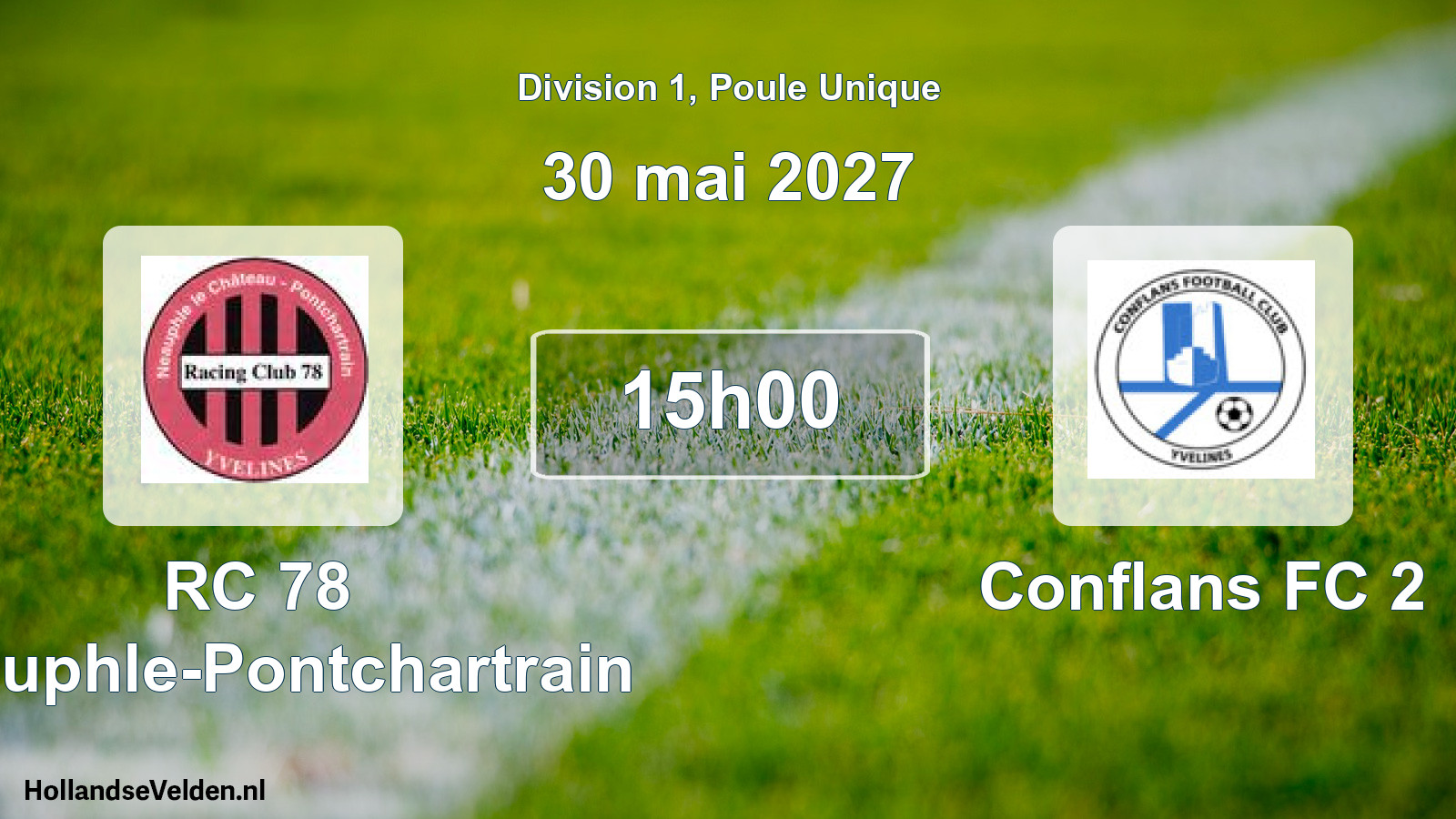 Scheduled Match: RC 78 Neauphle-Pontchartrain - Conflans FC 2 (30 May 2027)