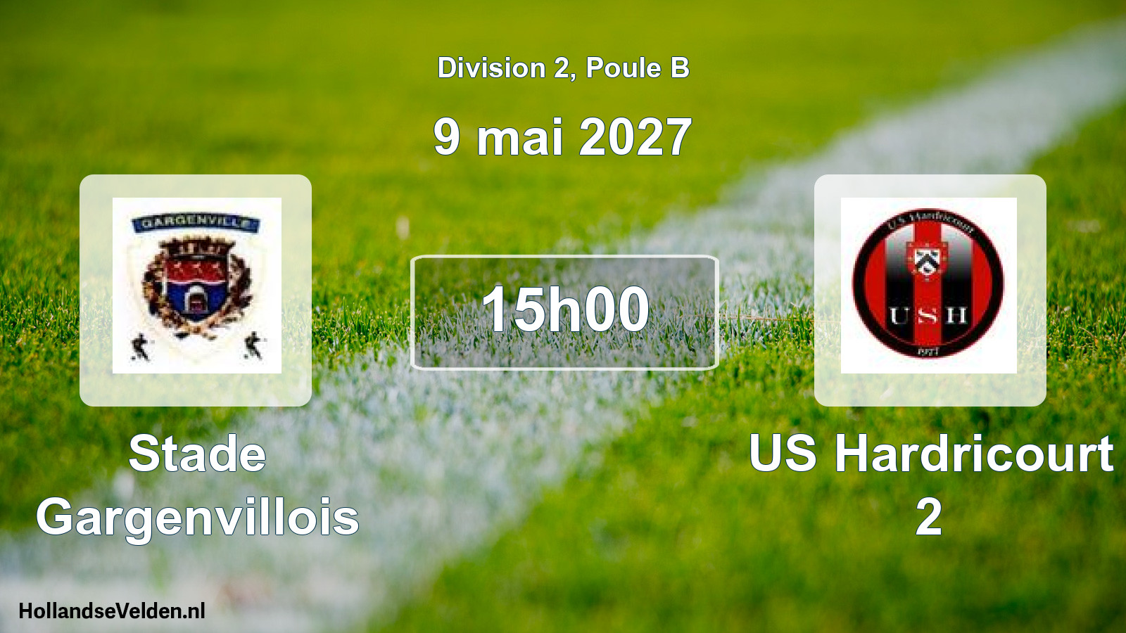 Scheduled Match: Stade Gargenvillois - US Hardricourt 2 (9 May 2027)