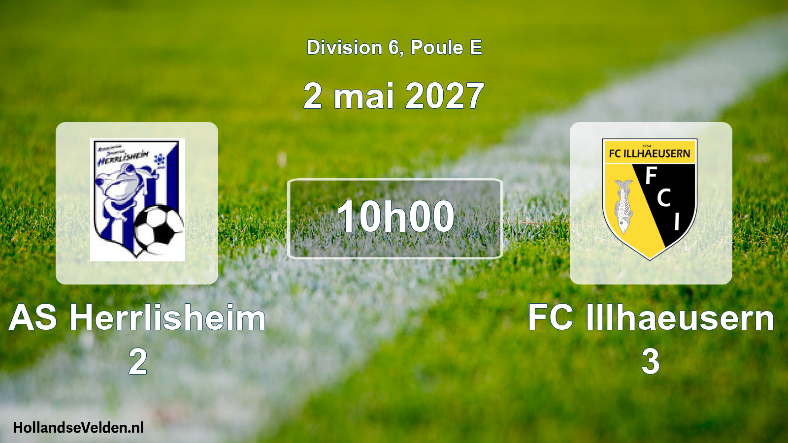 Scheduled Match: AS Herrlisheim 2 - FC Illhaeusern 3 (2 May 2027)