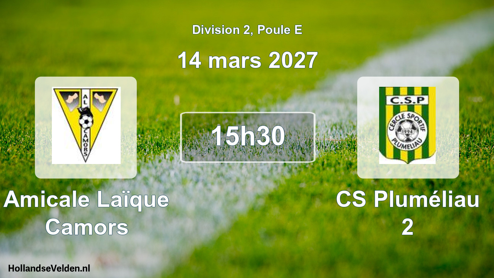 Match programmé: Amicale Laïque Camors - CS Pluméliau 2 (14 mars 2027)