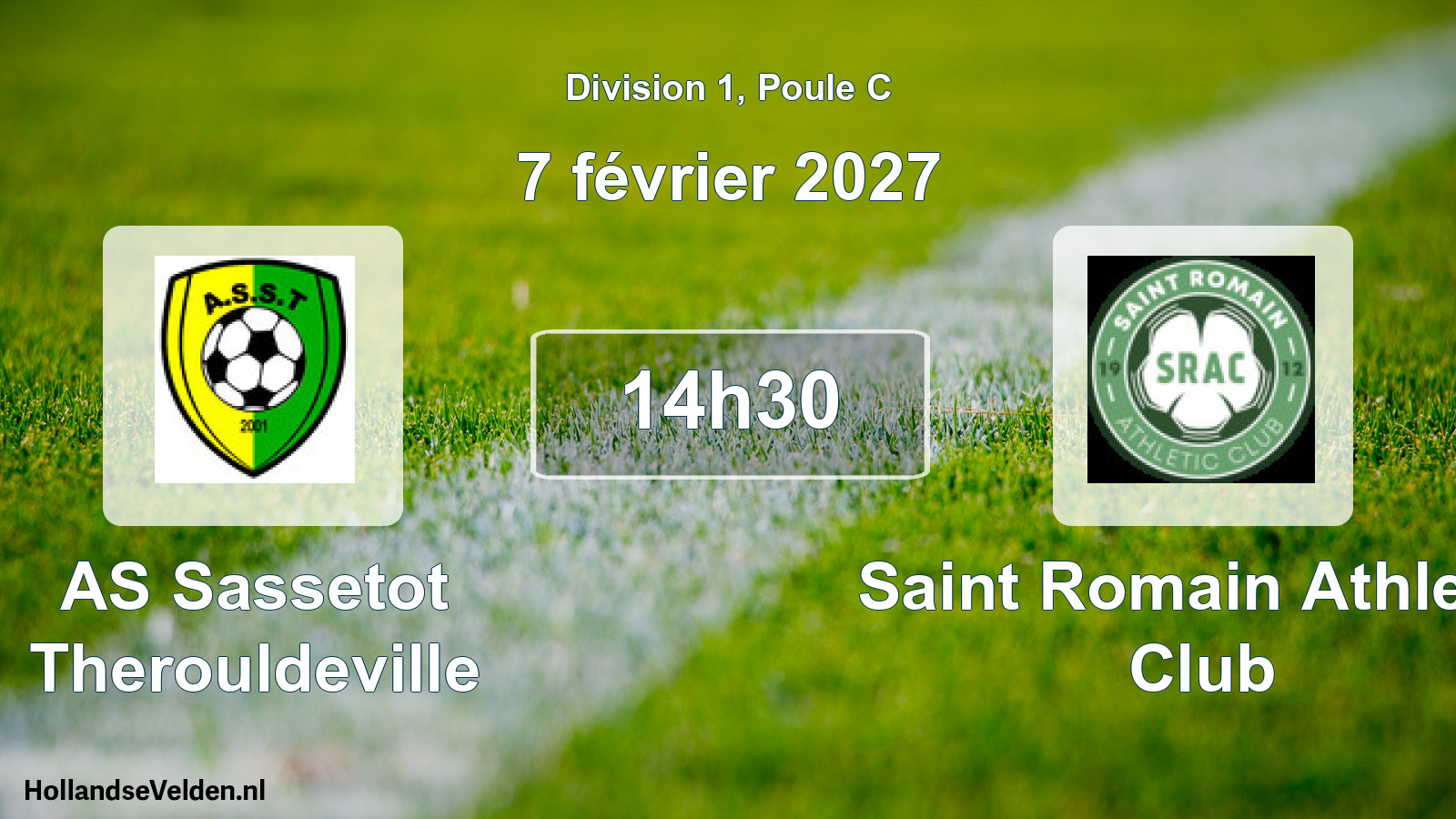 Scheduled Match: AS Sassetot Therouldeville - Saint Romain Athletic Club (4 April 2027)