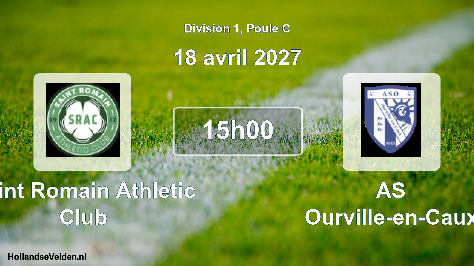 Scheduled Match: Saint Romain Athletic Club - AS Ourville-en-Caux (18 April 2027)
