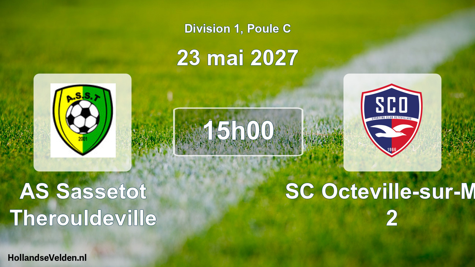 Scheduled Match: AS Sassetot Therouldeville - SC Octeville-sur-Mer 2 (23 May 2027)