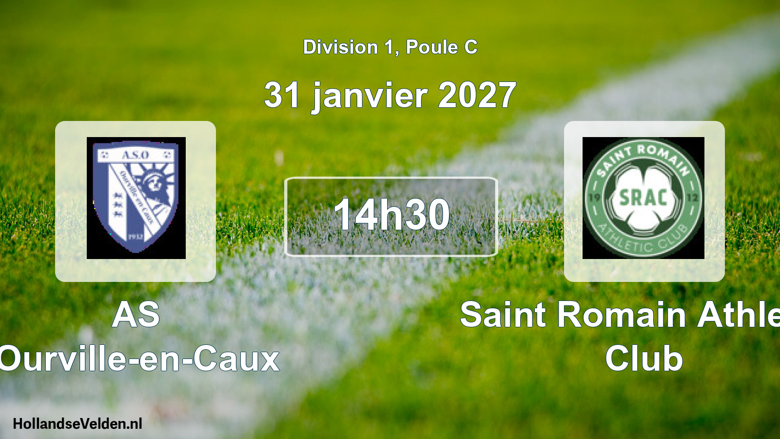 Scheduled Match: AS Ourville-en-Caux - Saint Romain Athletic Club (31 January 2027)
