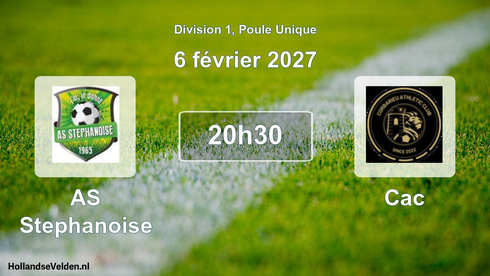 Match programmé: AS Stephanoise - Cac (6 février 2027)