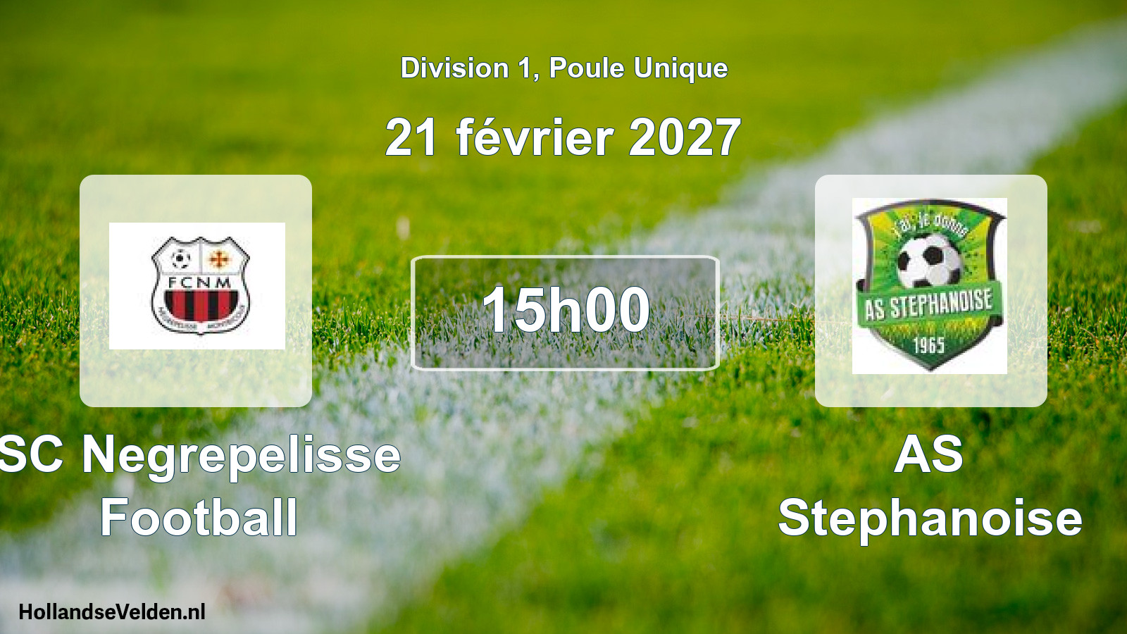 Match programmé: SC Negrepelisse Football - AS Stephanoise (21 février 2027)