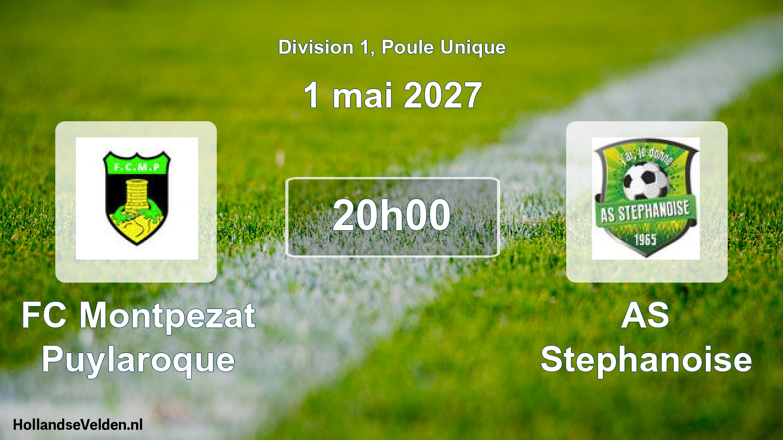 Geplande wedstrijd: FC Montpezat Puylaroque - AS Stephanoise (1 mei 2027)