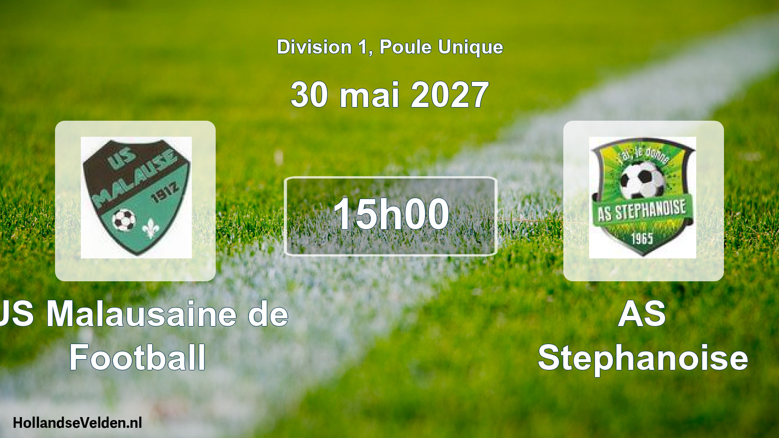 Match programmé: US Malausaine de Football - AS Stephanoise (30 mai 2027)