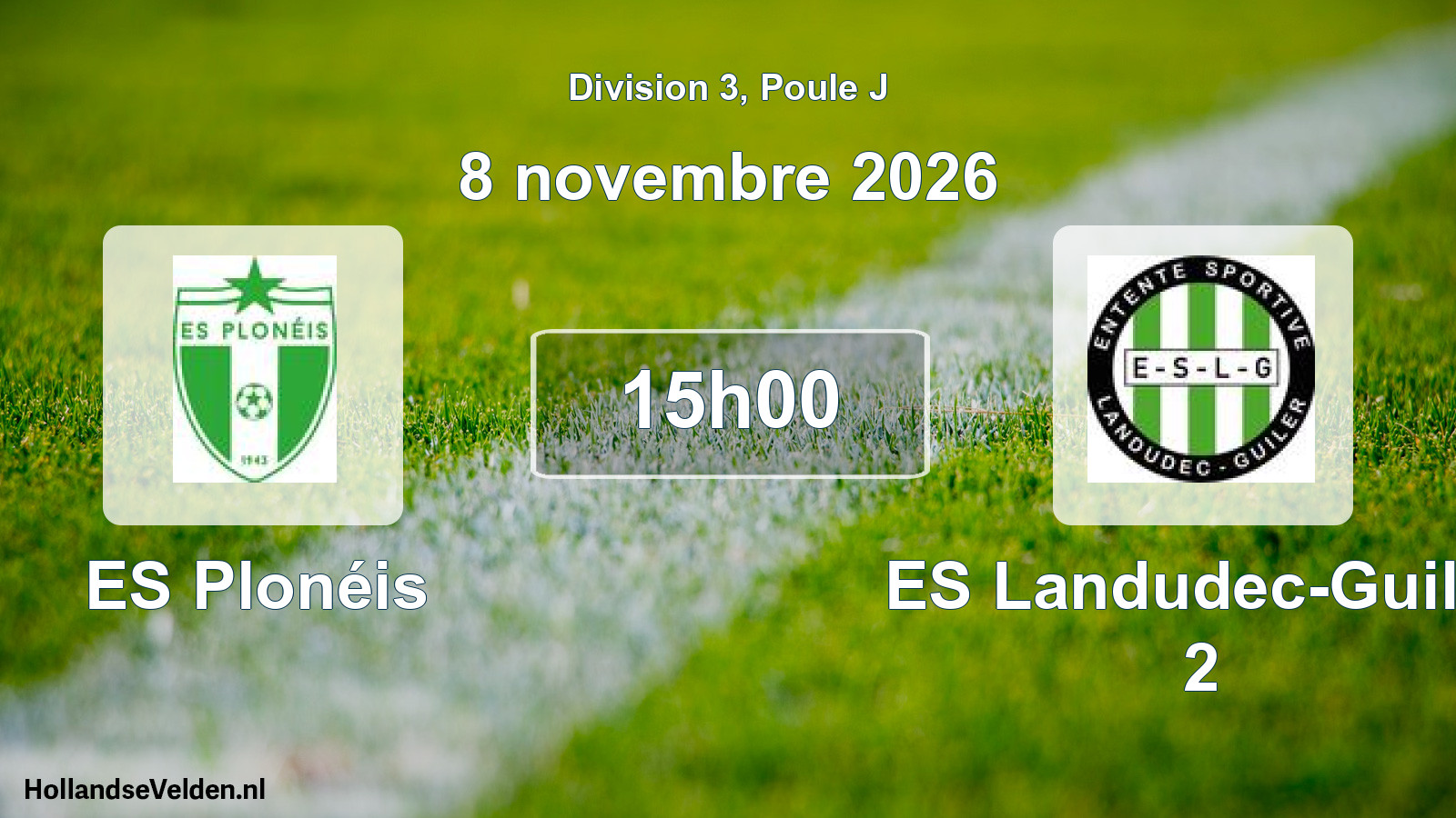 Scheduled Match: ES Plonéis - ES Landudec-Guiler 2 (8 November 2026)