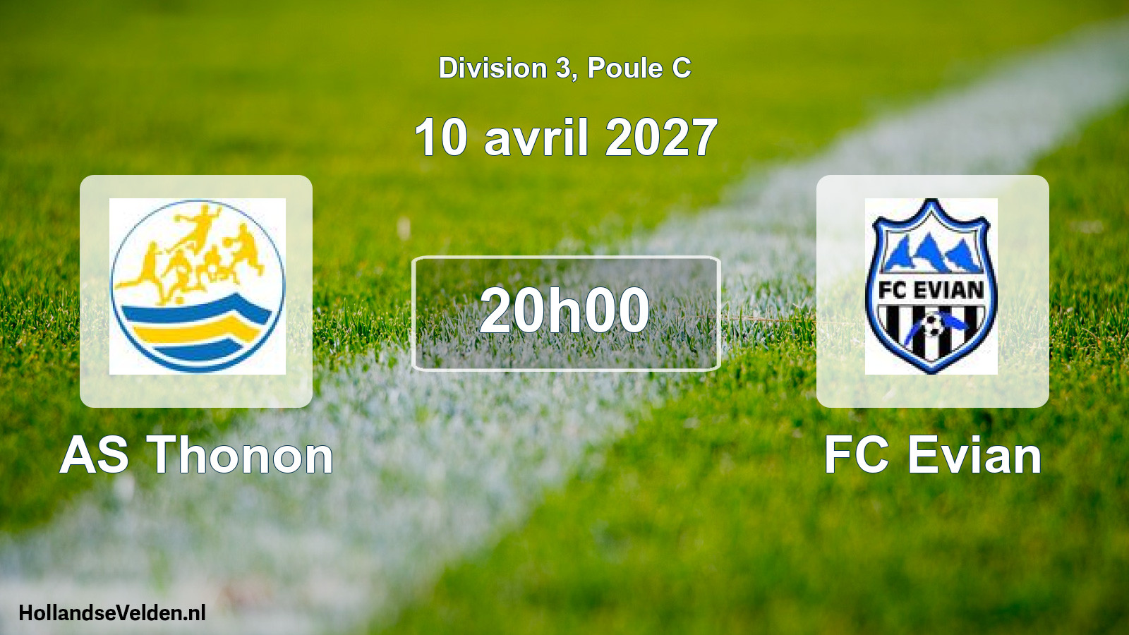 Scheduled Match: AS Thonon - FC Evian (10 April 2027)