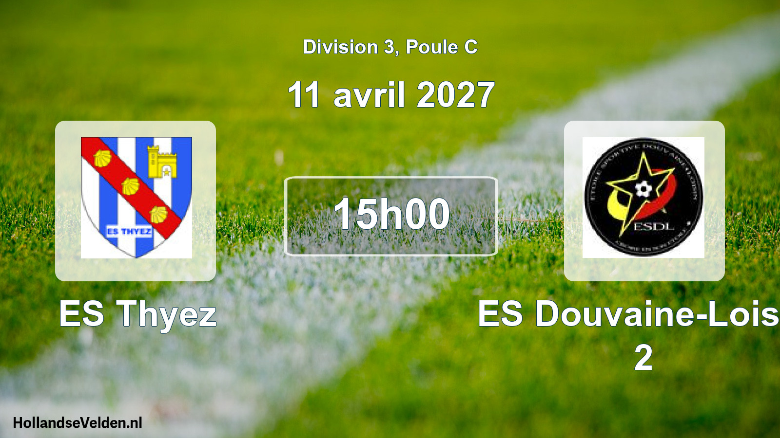 Match programmé: ES Thyez - ES Douvaine-Loisin 2 (11 avril 2027)