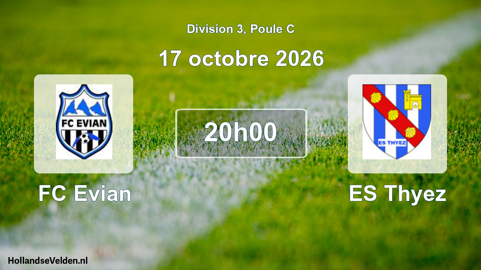 Scheduled Match: FC Evian - ES Thyez (17 October 2026)