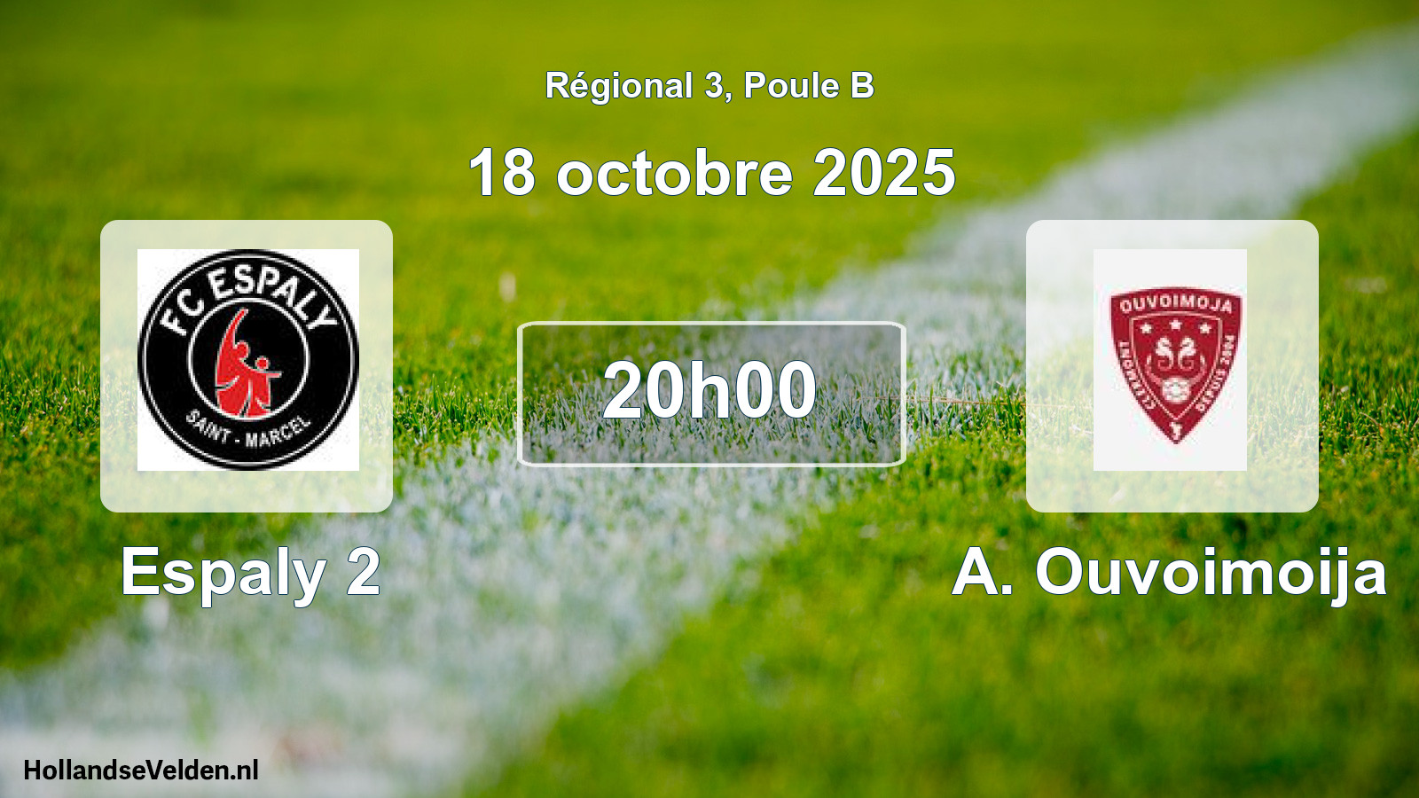 Scheduled Match: Espaly 2 - A. Ouvoimoija (18 October 2025)