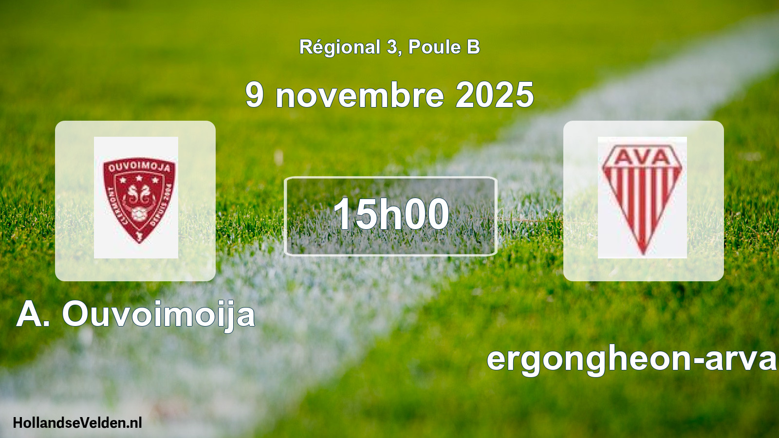 Scheduled Match: A. Ouvoimoija - Vergongheon-arvan (9 November 2025)