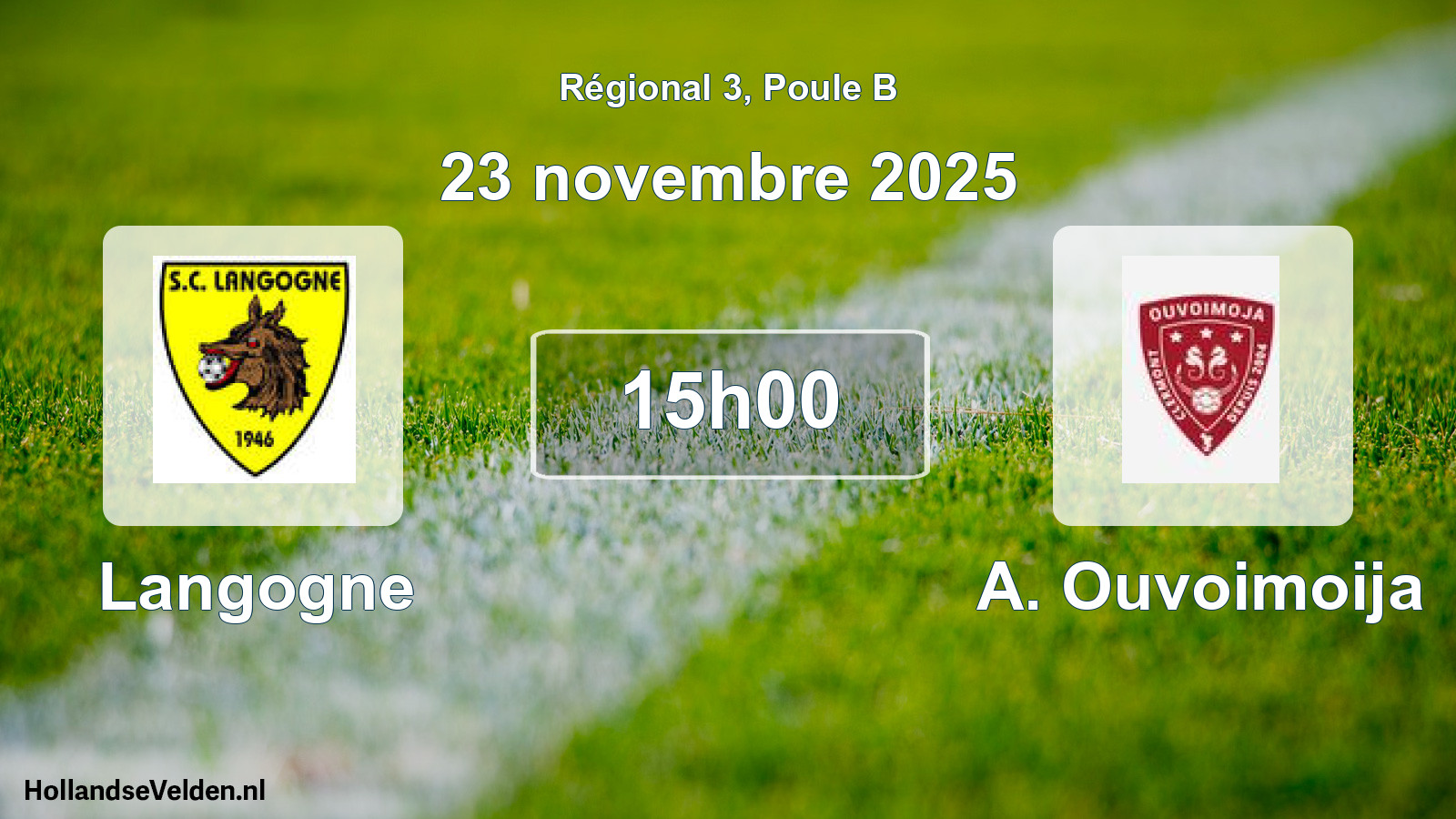 Scheduled Match: Langogne - A. Ouvoimoija (23 November 2025)