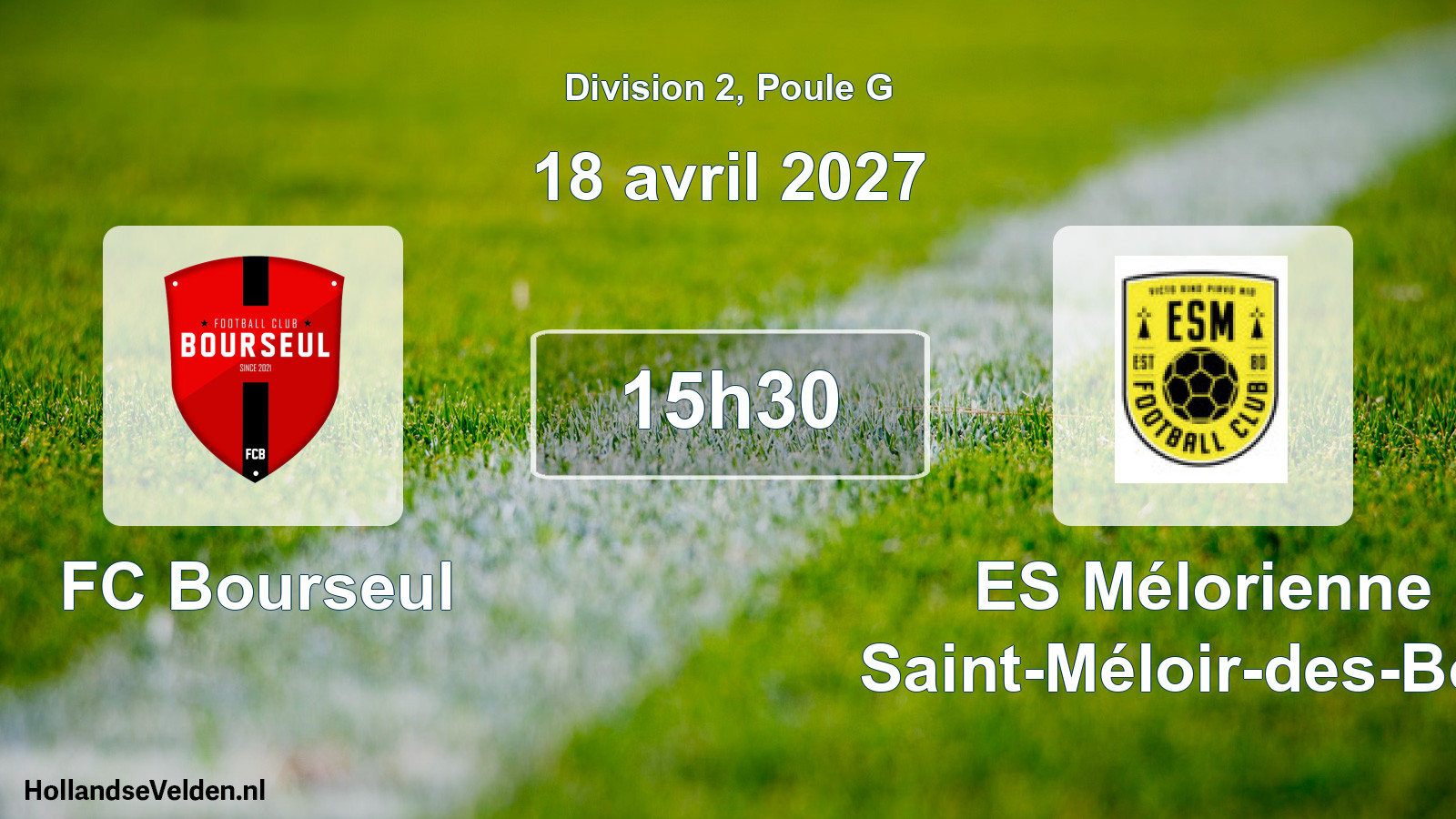 Scheduled Match: FC Bourseul - ES Mélorienne Saint-Méloir-des-Bois (18 April 2027)