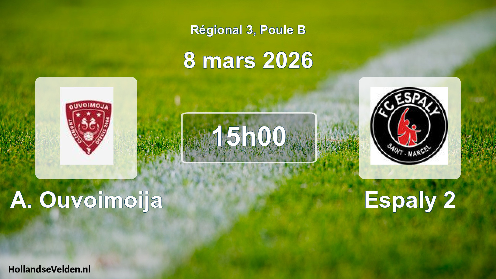 Scheduled Match: A. Ouvoimoija - Espaly 2 (8 March 2026)