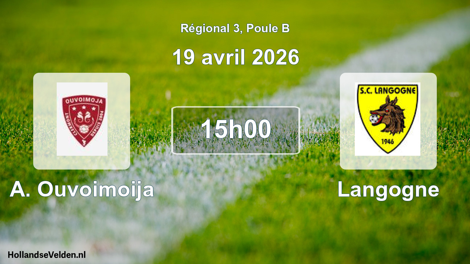 Scheduled Match: A. Ouvoimoija - Langogne (19 April 2026)