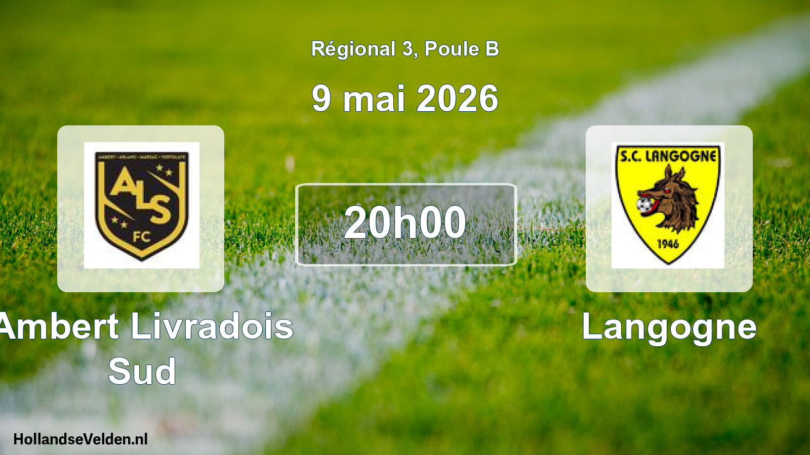 Scheduled Match: Ambert Livradois Sud - Langogne (9 May 2026)