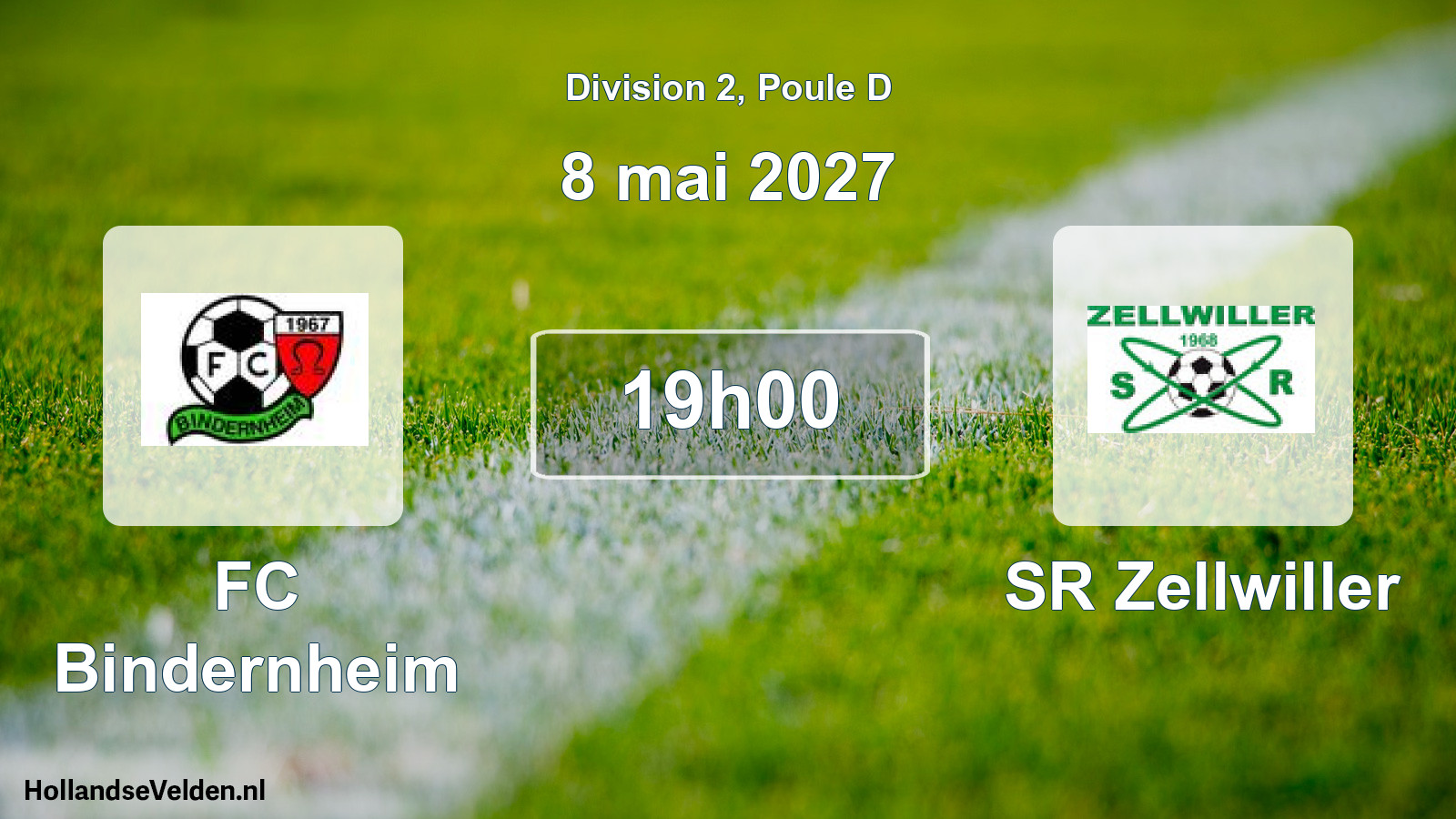 Scheduled Match: FC Bindernheim - SR Zellwiller (8 May 2027)