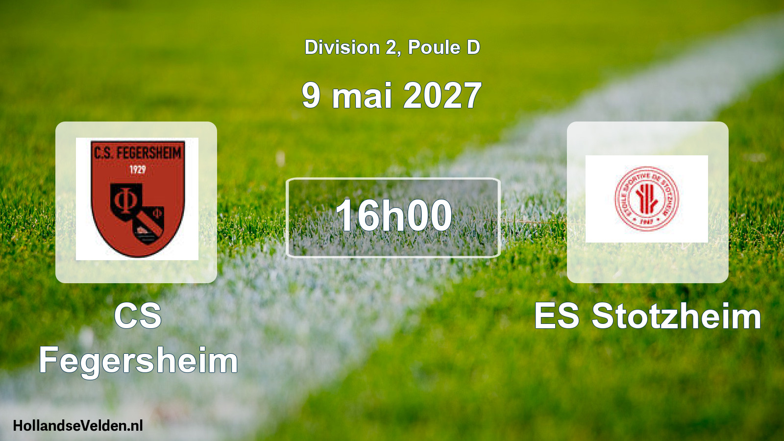 Scheduled Match: CS Fegersheim - ES Stotzheim (9 May 2027)