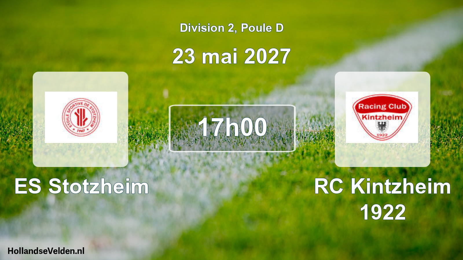 Scheduled Match: ES Stotzheim - RC Kintzheim 1922 (23 May 2027)