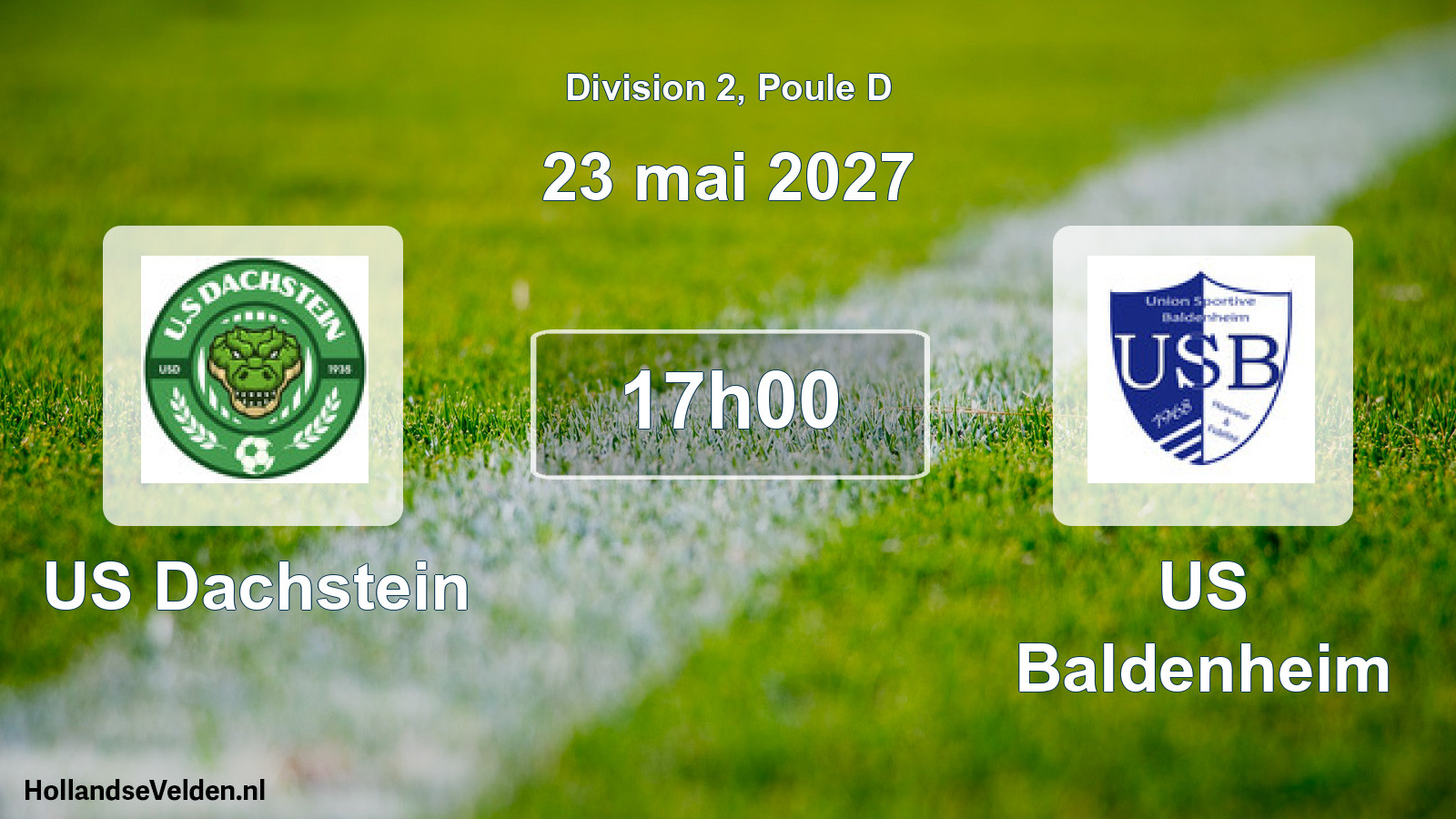 Scheduled Match: US Dachstein - US Baldenheim (23 May 2027)