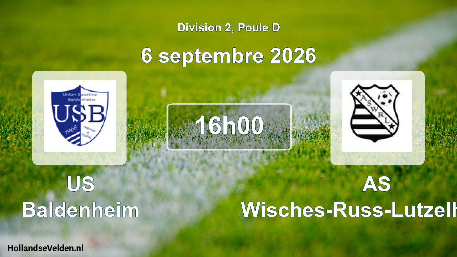 Scheduled Match: US Baldenheim - AS Wisches-Russ-Lutzelhouse (6 September 2026)