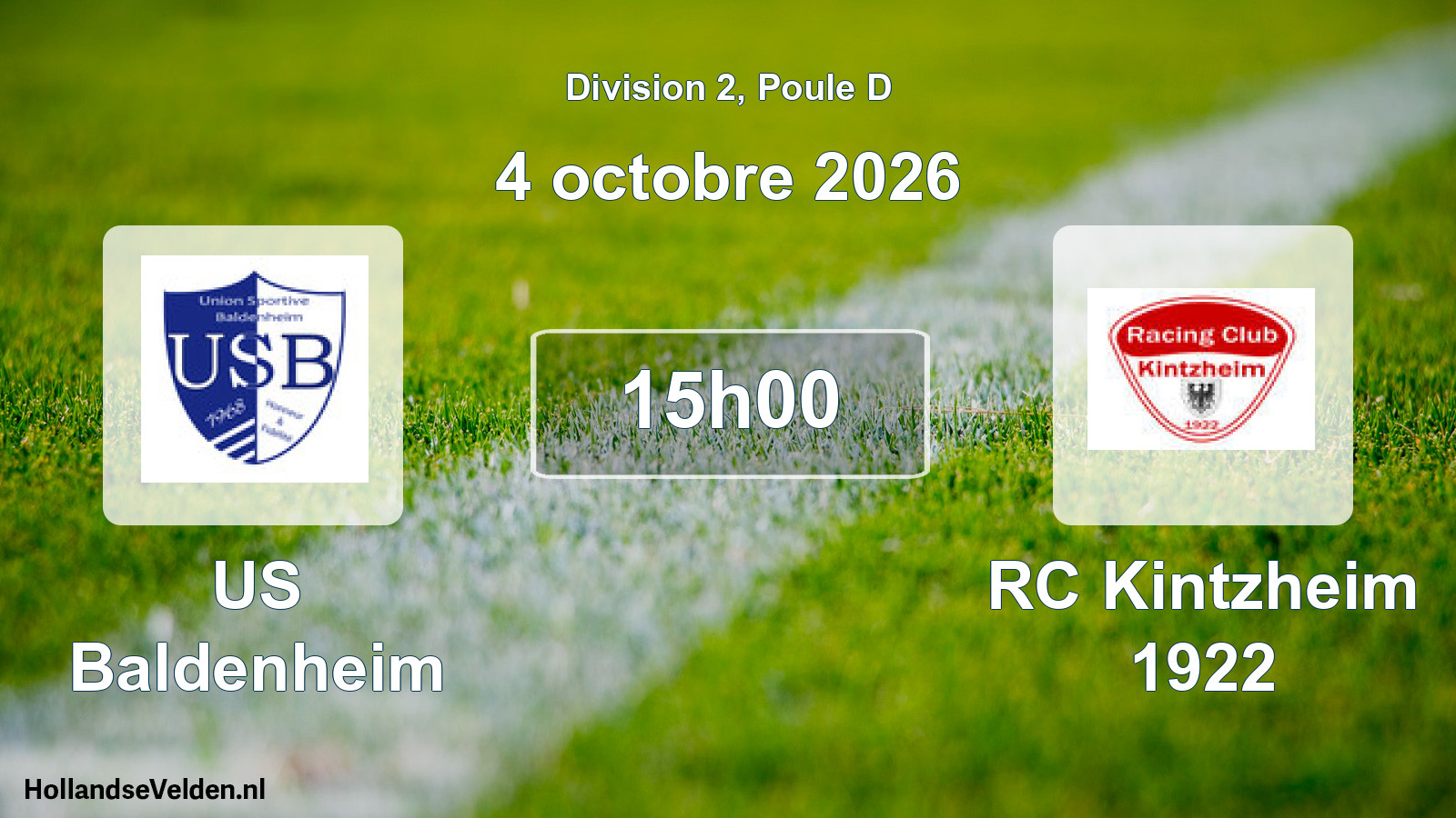 Scheduled Match: US Baldenheim - RC Kintzheim 1922 (4 October 2026)