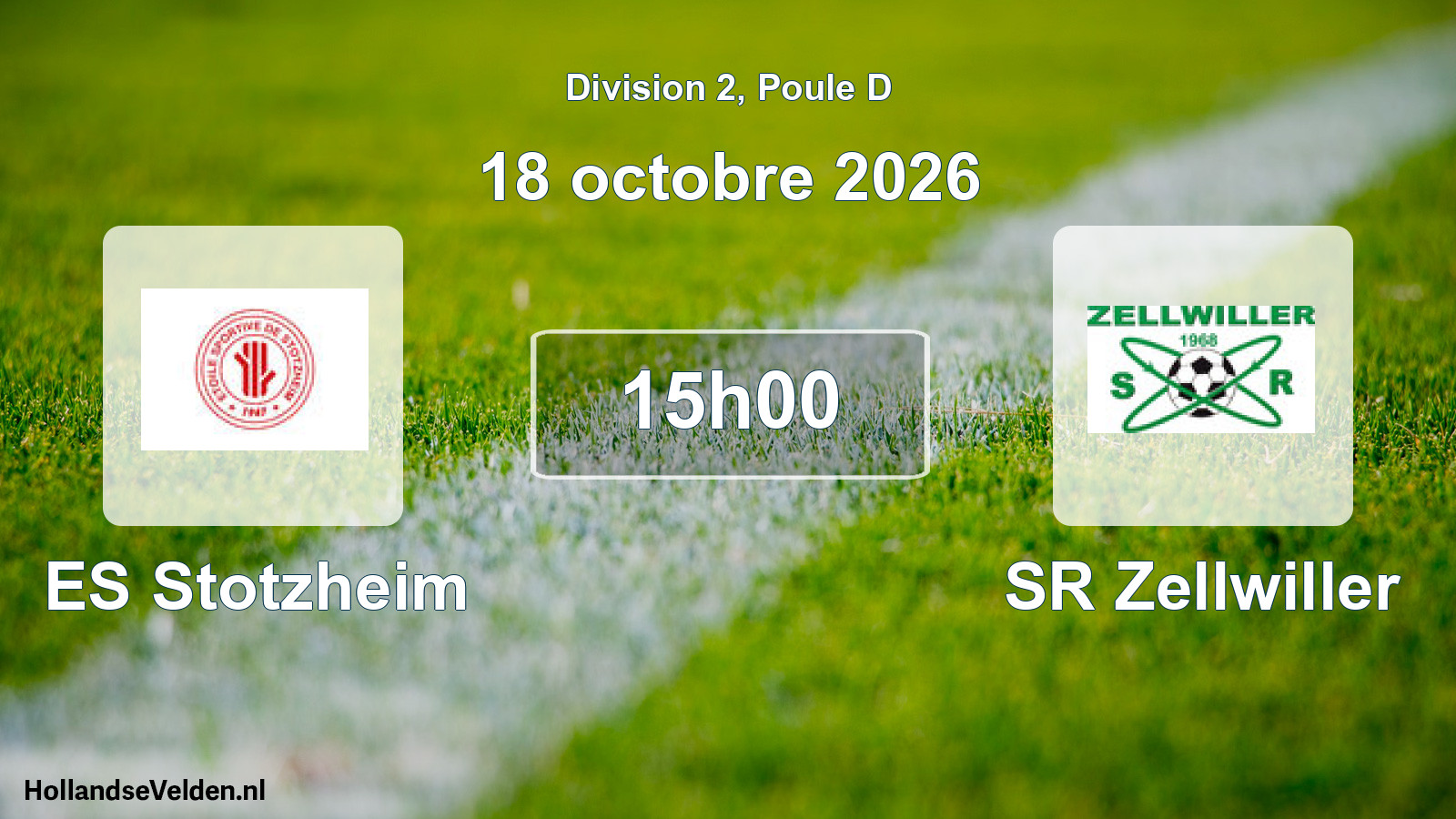 Scheduled Match: ES Stotzheim - SR Zellwiller (18 October 2026)