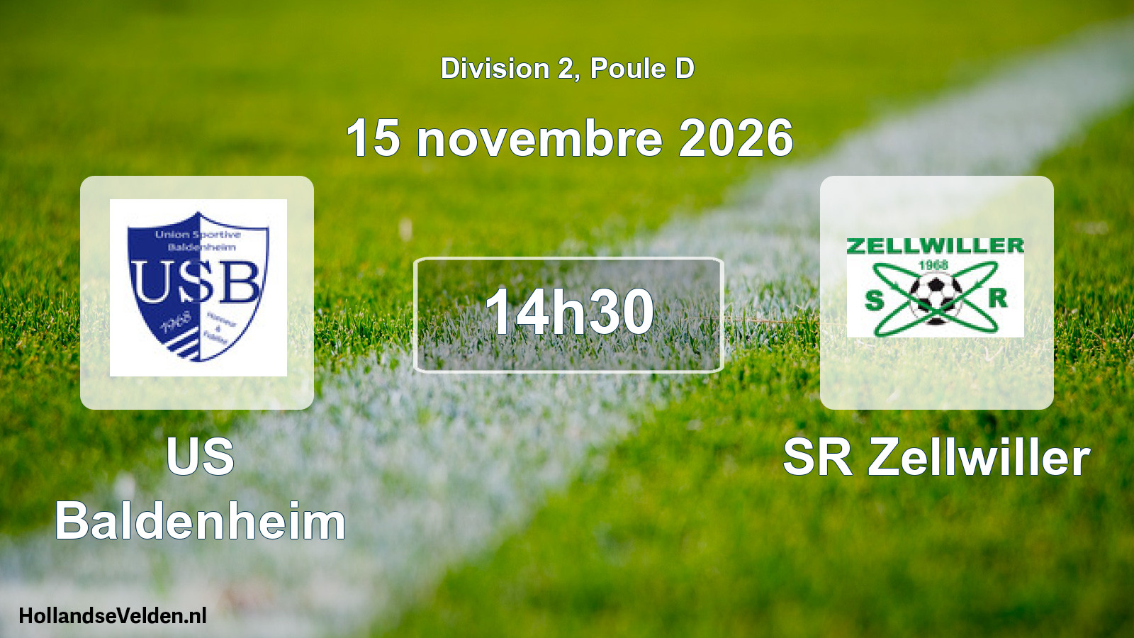 Scheduled Match: US Baldenheim - SR Zellwiller (15 November 2026)