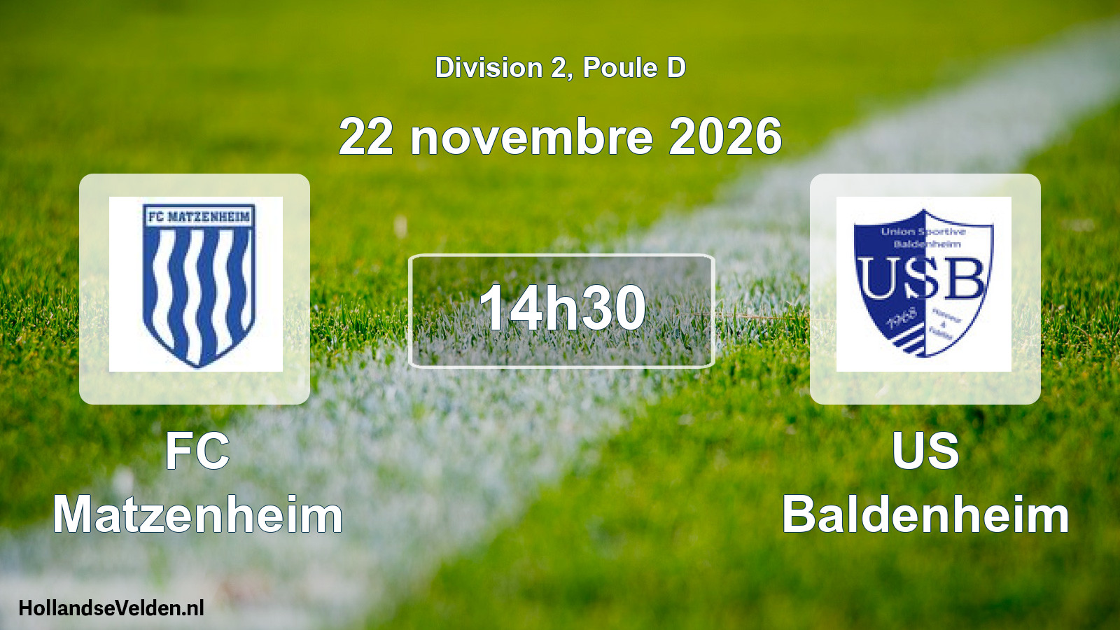 Scheduled Match: FC Matzenheim - US Baldenheim (22 November 2026)