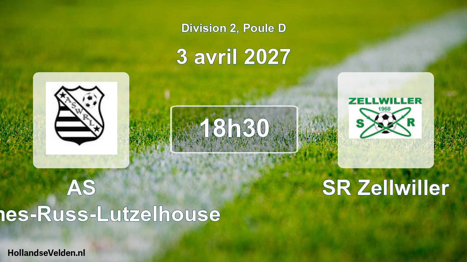 Scheduled Match: AS Wisches-Russ-Lutzelhouse - SR Zellwiller (3 April 2027)
