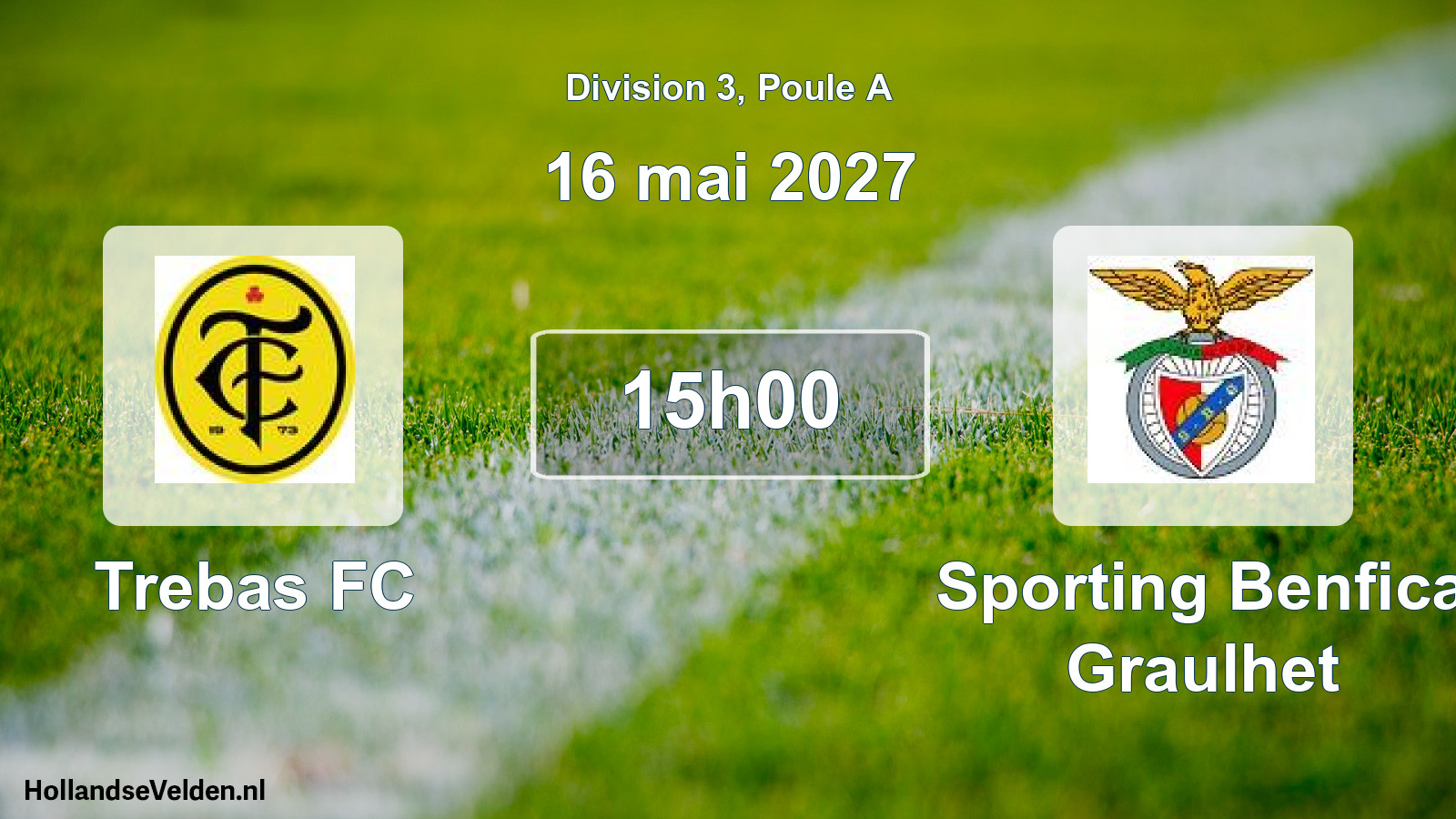 Scheduled Match: Trebas FC - Sporting Benfica Graulhet (16 May 2027)