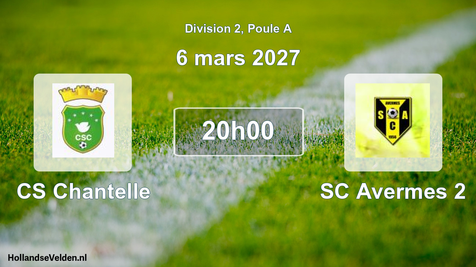 Scheduled Match: CS Chantelle - SC Avermes 2 (6 March 2027)