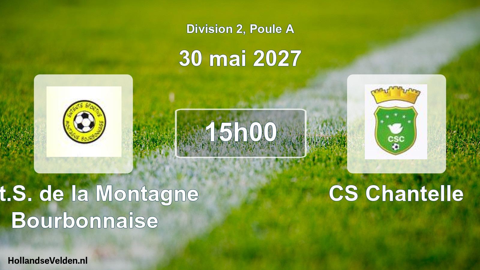 Match programmé: Ent.S. de la Montagne Bourbonnaise - CS Chantelle (30 mai 2027)