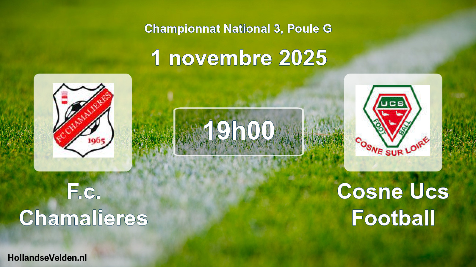 Geplande wedstrijd: F.c. Chamalieres - Cosne Ucs Football (1 november 2025)