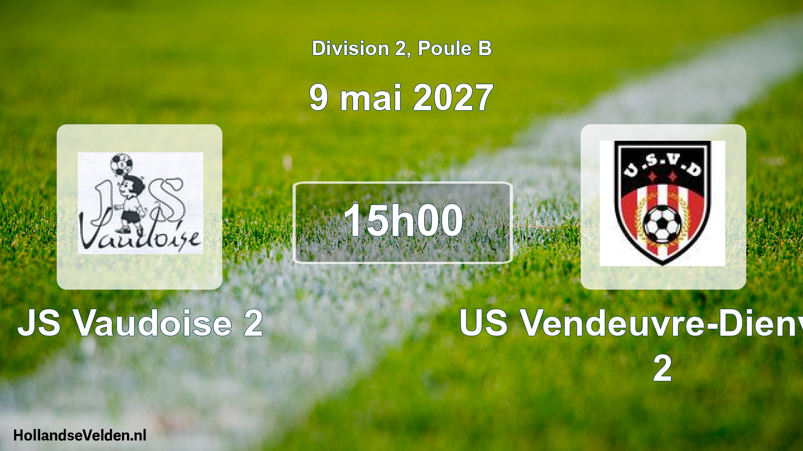 Scheduled Match: JS Vaudoise 2 - US Vendeuvre-Dienville 2 (9 May 2027)