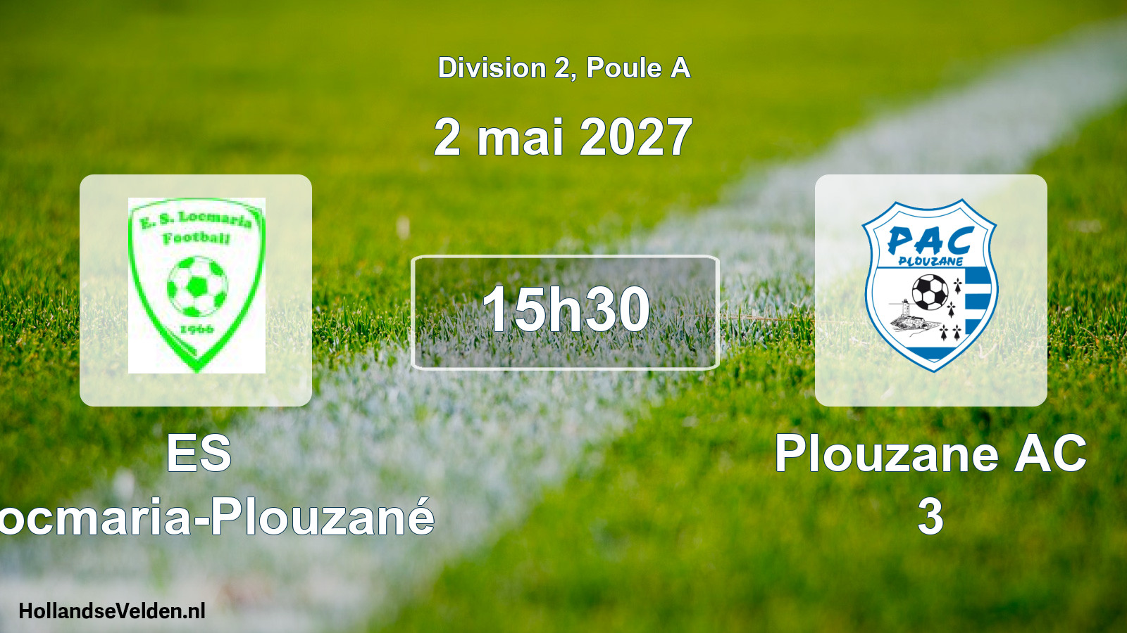 Match programmé: ES Locmaria-Plouzané - Plouzane AC 3 (2 mai 2027)