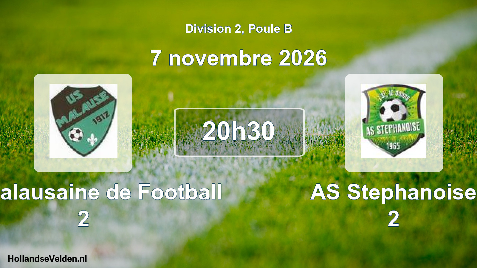 Scheduled Match: US Malausaine de Football 2 - AS Stephanoise 2 (7 November 2026)