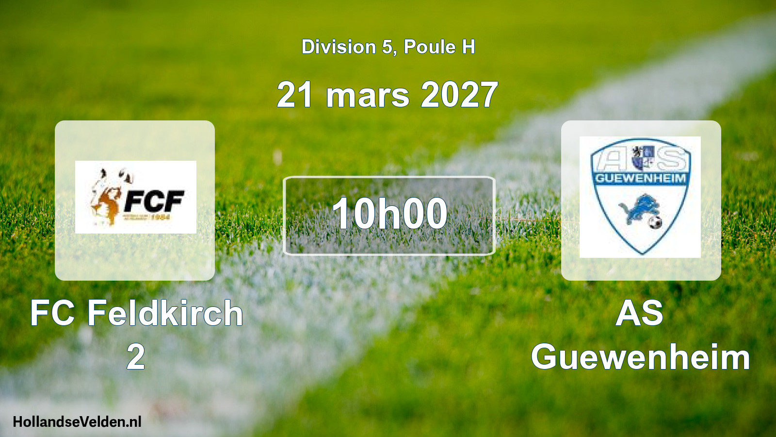 Scheduled Match: FC Feldkirch 2 - AS Guewenheim (21 March 2027)