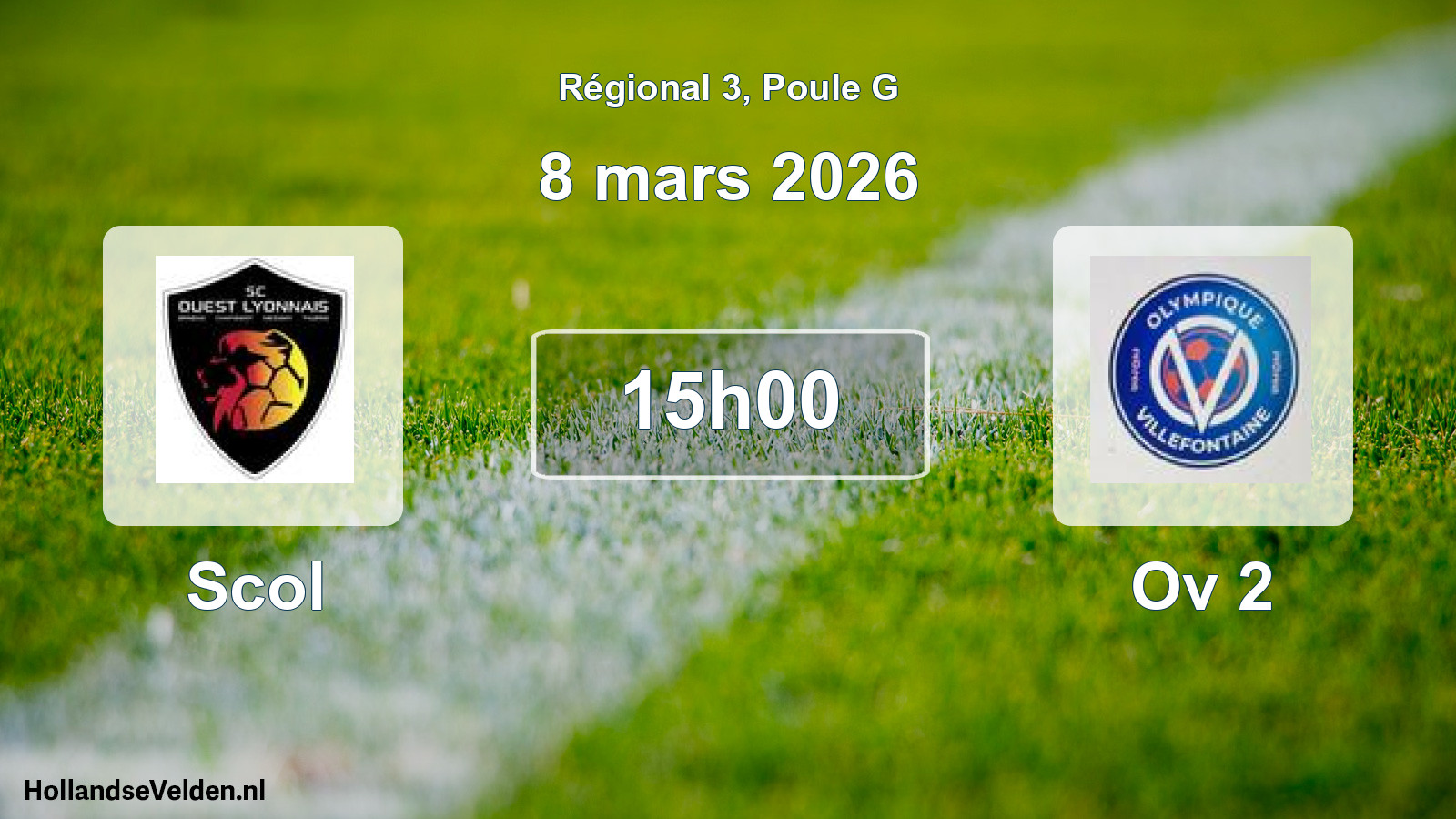 Scheduled Match: Scol - Ov 2 (8 March 2026)