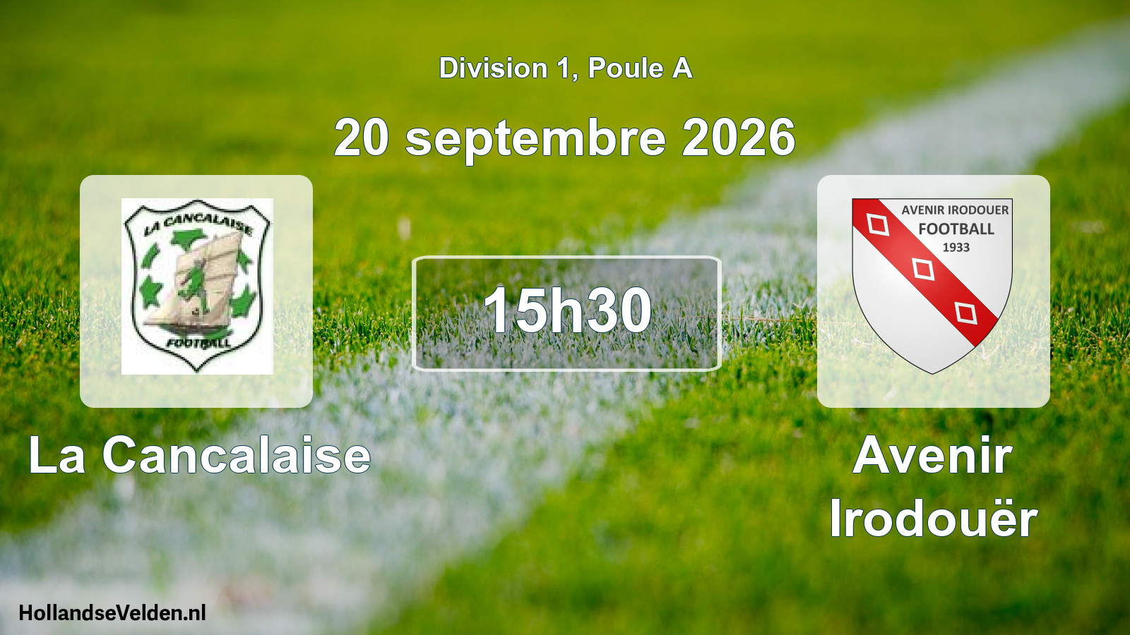 Scheduled Match: La Cancalaise - Avenir Irodouër (20 September 2026)