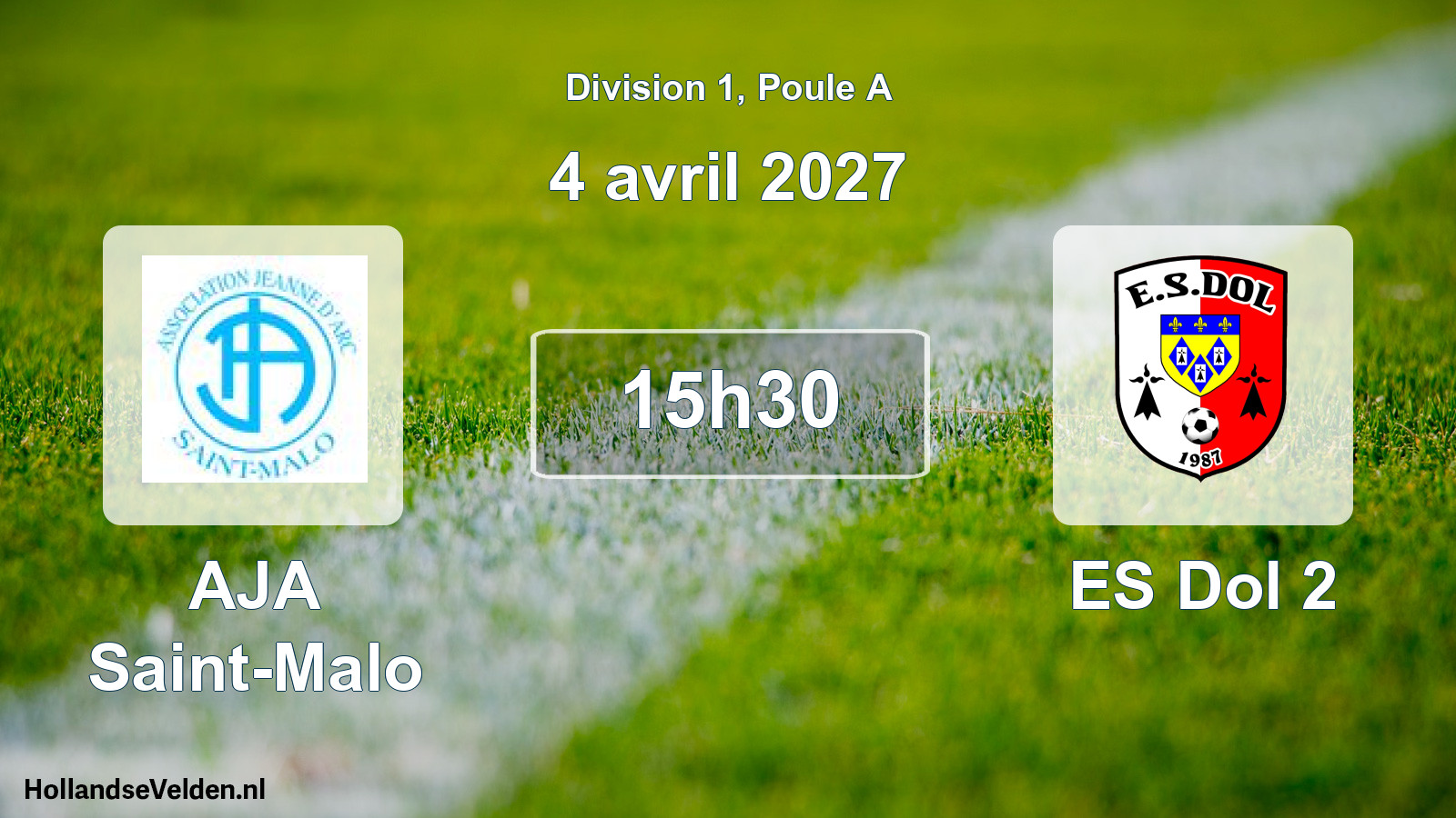 Scheduled Match: AJA Saint-Malo - ES Dol 2 (4 April 2027)