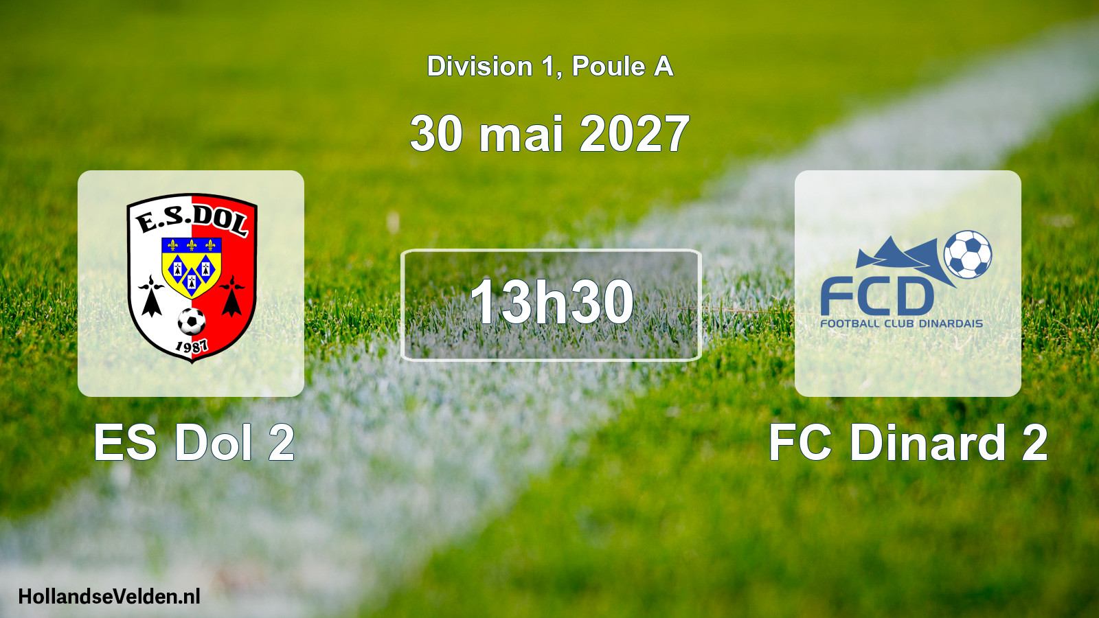 Match programmé: ES Dol 2 - FC Dinard 2 (30 mai 2027)